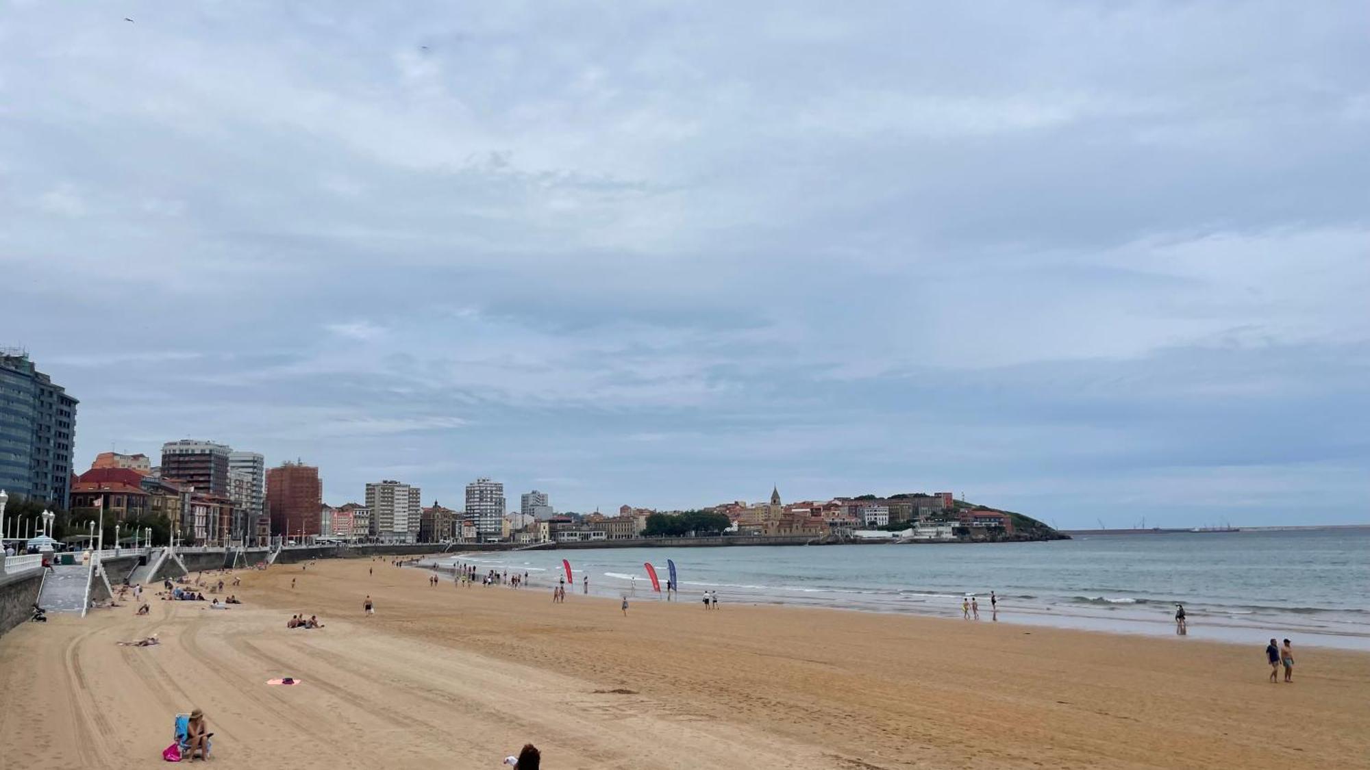 Apartamento Playa De Gijon Exterior photo